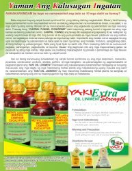 YAKI EXTRA STRENGTH OIL LINIMENT